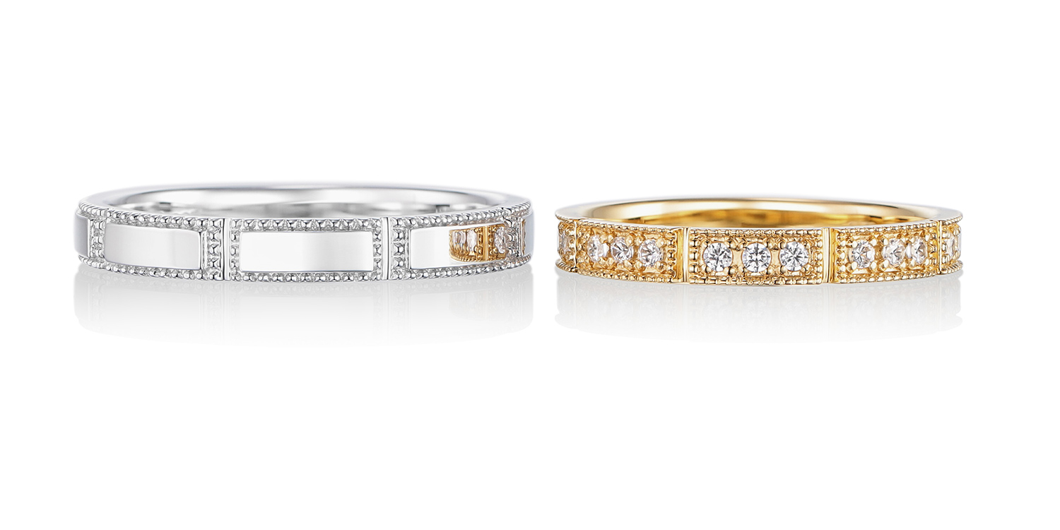 シュシュナのマリッジリング　結婚指輪　MJC-25-26